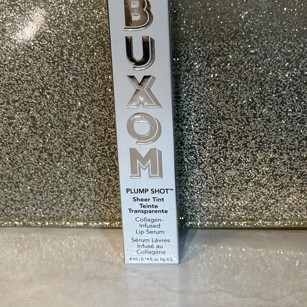 Buxom Plump Shot Sheer Tint Lip Serum Plush Peach